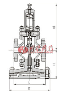 超大膜片高靈敏度減壓閥結(jié)構(gòu)圖