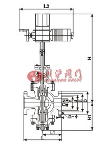 電動減溫減壓閥 結(jié)構(gòu)圖